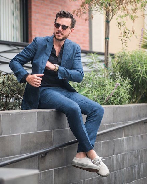 How to Wear a Linen Suit for Men I MiKADO